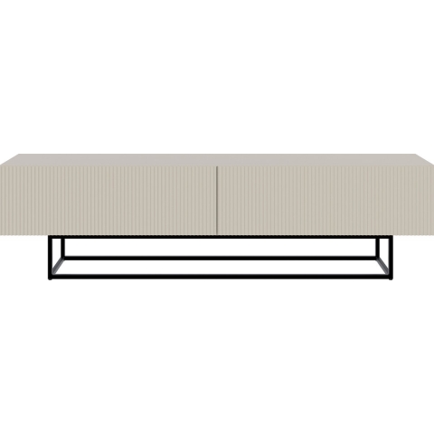 NADUVI Collection Vesper Tv-meubel - Greige / Zwart