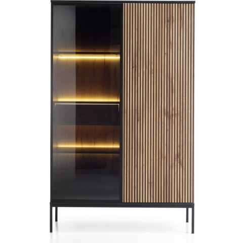 NADUVI Collection Tiana Wandkast met Verlichting - H 166 cm