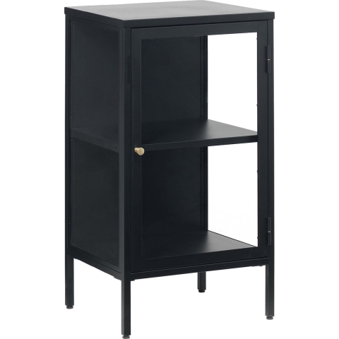 by fonQ Fort Vitrinekast - H 85 cm - Zwart