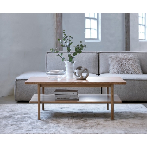 by fonQ Hedda Salontafel 120 x 60 cm - Naturel Eiken