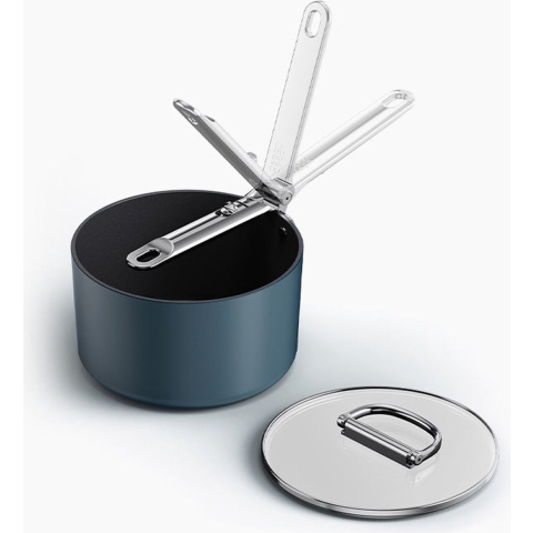 Joseph Joseph Space Kookpan met Deksel - Ø 19 cm