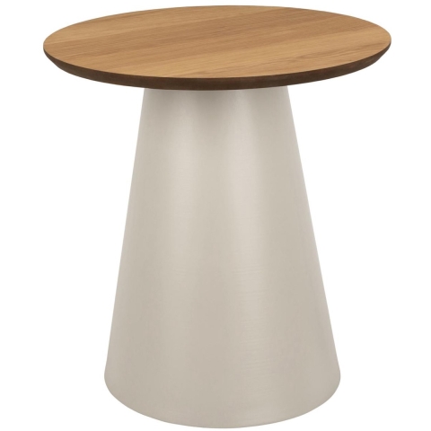 by fonQ Circo Salontafel H 48 x B 45 cm - Eiken