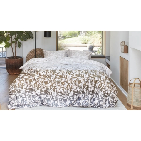 Beddinghouse Carola Dekbedovertrek - 140x200/220 - Zand