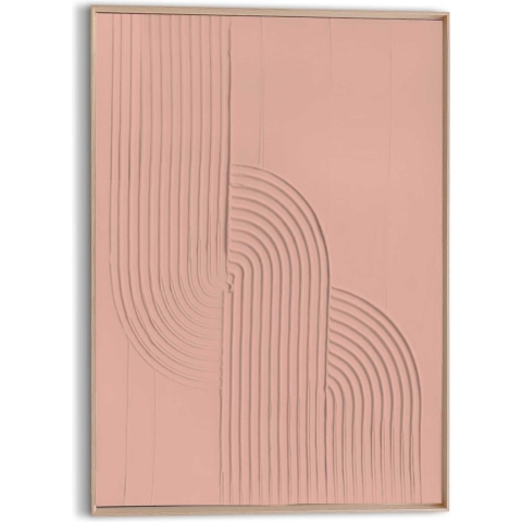 Reinders - Knot Terra Pink - Craft Art Schilderij 40x30cm Hout