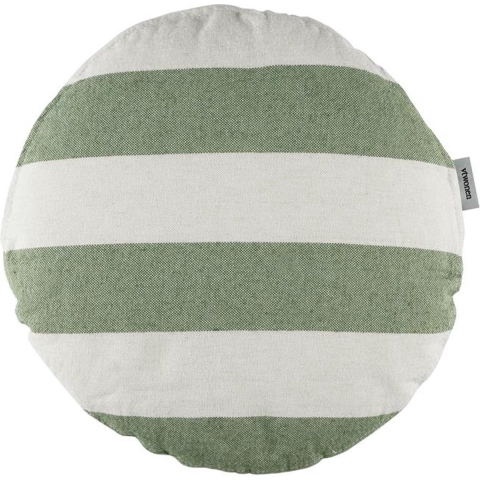vtwonen Bold Round Sierkussen Ø 40 cm - Groen