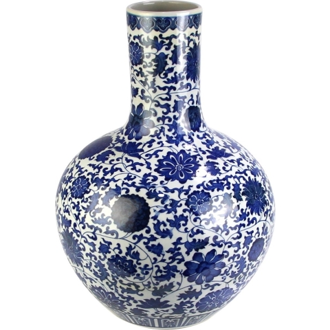 Fine Asianliving Chinese Vaas Porselein Lotus