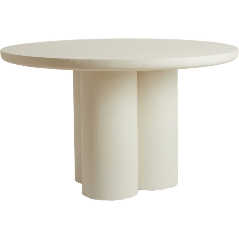 Light & Living Light&living Eettafel Ø130x78 cm MIZUHO crème