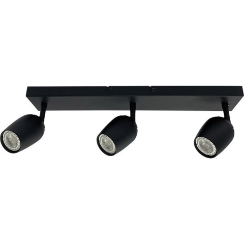 Freelight Spot Trova Zwart GU10 3-Lichts Balk