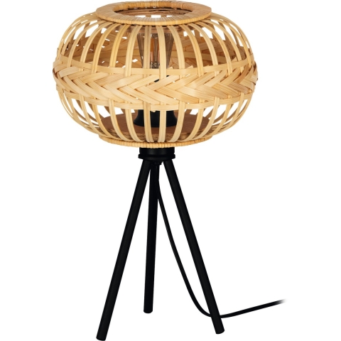 EGLO Amsfield 1 Tafellampen - E27 - Zwart
