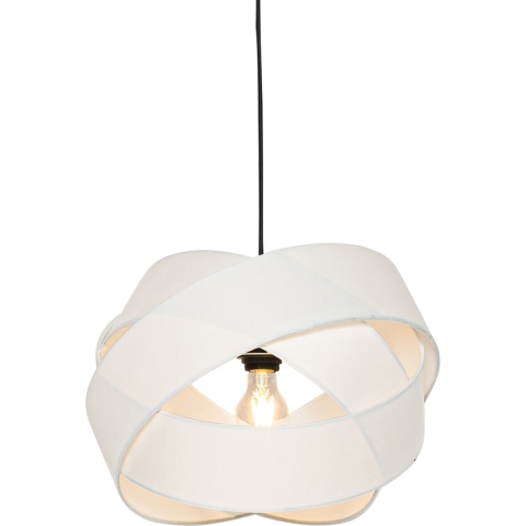 QAZQA Moderne hanglamp wit - Cloth