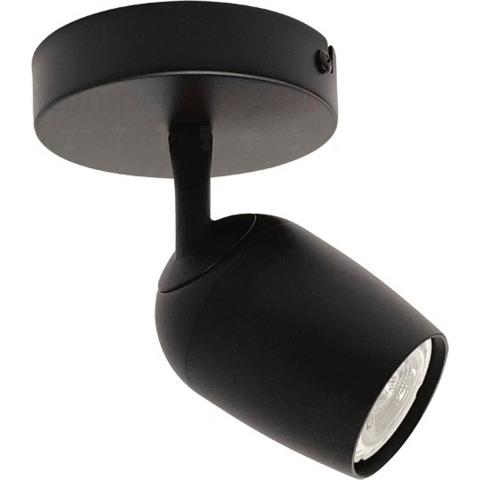 Freelight Spot Trova Zwart GU10 1-Lichts