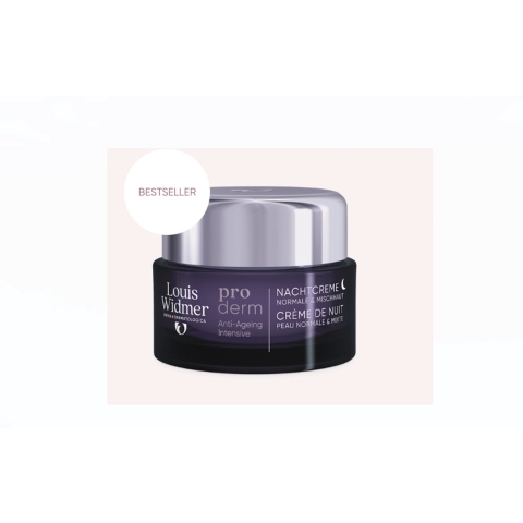 Louis Widmer Proderm Nachtcrème | 50 ml