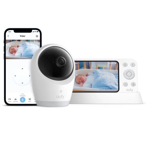 Eufy Baby Monitor E21 Slimme Binnencamera Wit