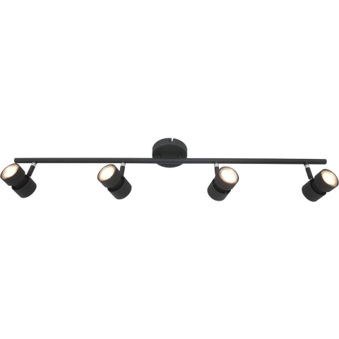 Steinhauer Spot Natasja Zwart 4 x 4.9 Watt GU10 7904ZW