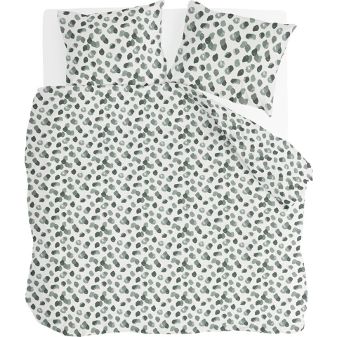 Byrklund - Dekbedovertrek Spotty Animal - 200x220 - Groen