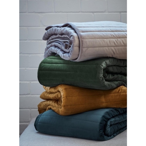 KAAT Amsterdam Confer Sprei 180 x 260 cm - Blauw