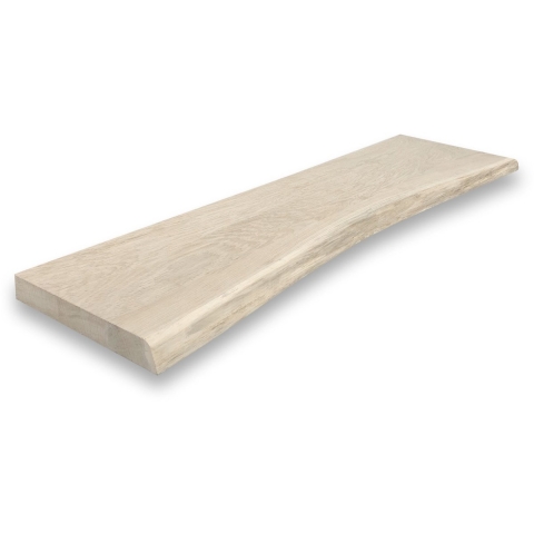 Woodbrothers Eiken plank massief boomstam 60x20cm
