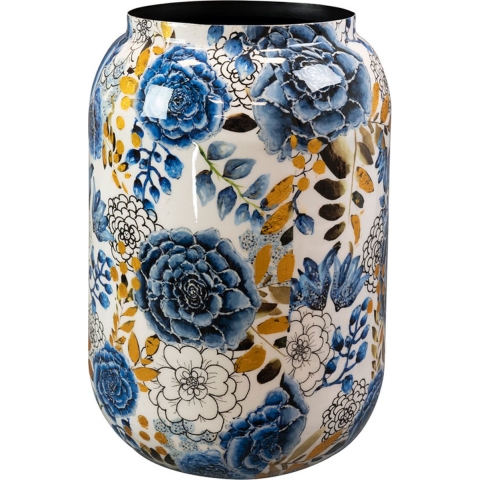 TS Collection Bloempot hoog Dutch blue - 21x24 - Dutch blue