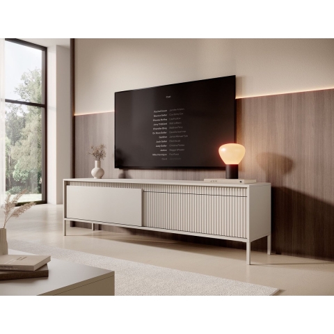Meubella TV-Meubel Saran - Beige - 187 cm