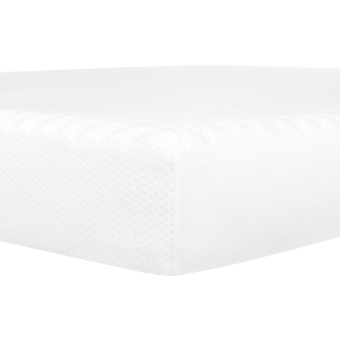 Beliani - PEARL - Schuimmatras - Wit - 160 x 200 cm - Polyester