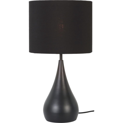 Light & Living Tafellamp Svante - Zwart - Ø28cm