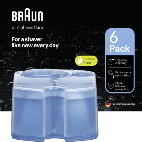 Braun 3-in-1 ShaverCare SmartCare Center Navulpatronen 6st