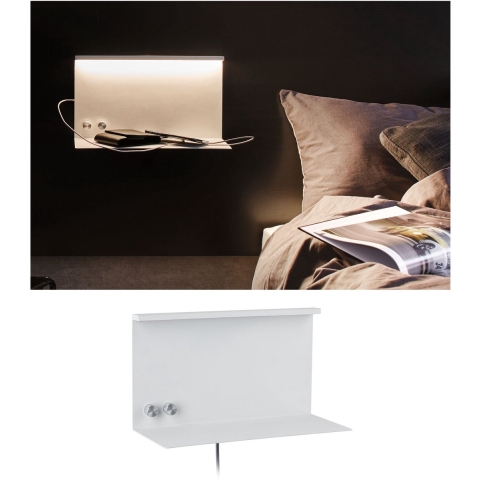Paulmann 96772 Jarina LED-wandlamp LED 4.5 W Wit (mat)