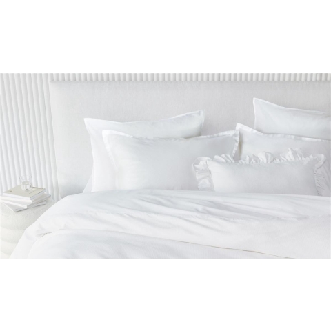 Beddinghouse dekbedovertrek Blanca white - lits jumeaux (240x200|220
