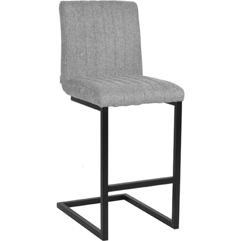 LABEL51 - Barkruk Milo - Zinc Weave - Zwart Metaal