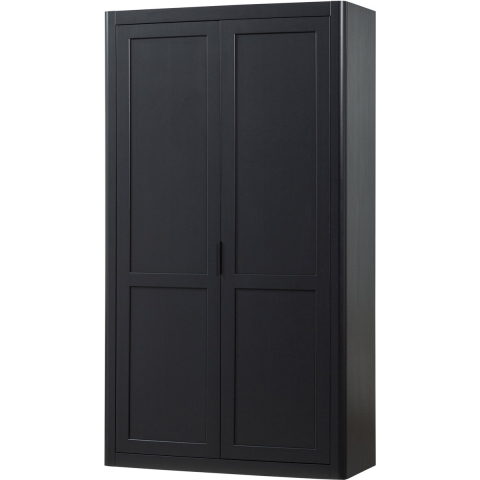 WOOOD Gunnar Opbergkast - Grenen - Matzwart|Mud - 217x120x48