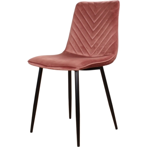 DS4U Gaby eetkamerstoel velvet roze