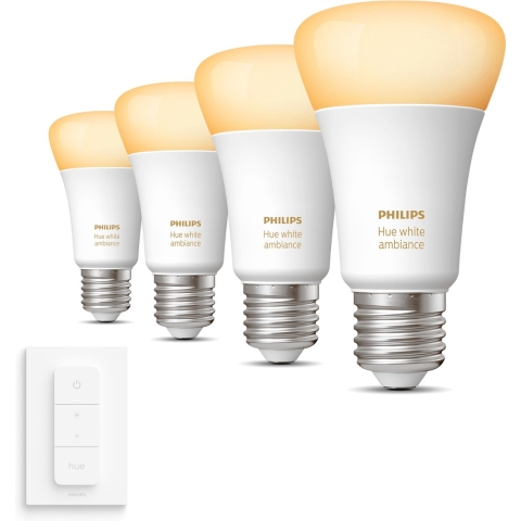 Philips Hue Uitbreidingspakket White Ambiance E27 Incl. Dimmer