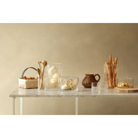 L.S.A. Wicker Voorraadpot 12,5 cm