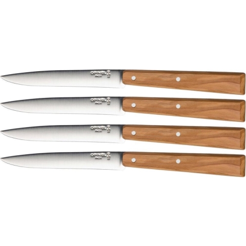 Opinel N°125 Bon Appétit Sud Tafelmessenset - 4-delig - Olijfhout