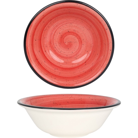 Bonna Kommetje - Aura Passion - Porselein - 16 cm (400 cc) - set van 6
