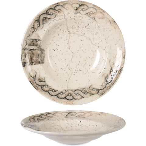 Rinart Pastabord - Remnant - Porselein - 27 cm (400cc) - set van 2