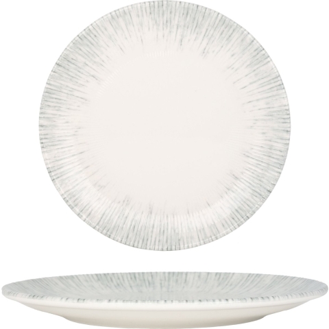 Bonna Dinerbord - Iris - Porselein - 27 cm - set van 6