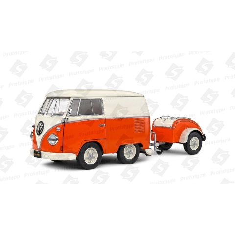 Solido Kool Kombi 2023 weiß/orange 1:18 Auto