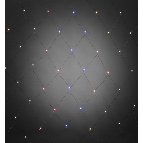 Konstsmide Lichtnet Buiten 24 V 80 LED Meerkleurig