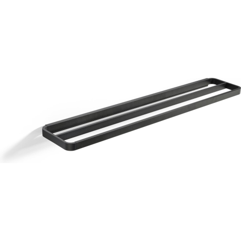 Zone Denmark Double Rim Handdoekrek - L 70 cm - Zwart