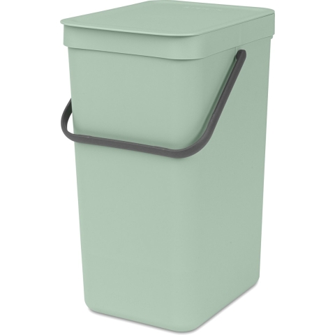 Brabantia Sort & Go Afvalemmer / Opberger 16 L - Mintgroen