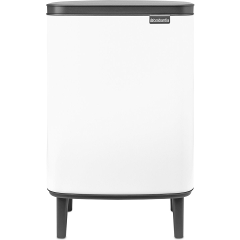 Brabantia Bo Hi Afvalemmer 12 L - White
