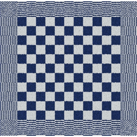 DDDDD keukendoek Barbecue - 50x55cm - Blauw - 6 stuks