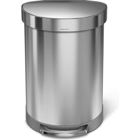 Simplehuman Semi-Round Pedaalemmer 60 Liter