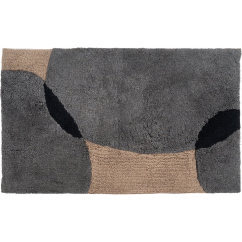 Veer Carpets - Badmat Bink - Grey 60 x 100 cm