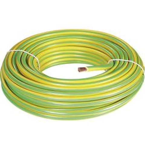 BKL Electronic 1502034/25 Aardingskabel H07V-K 16 mm² Groen, Geel 25 m