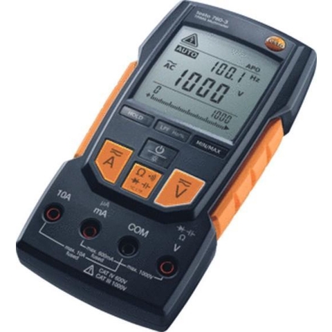 testo 760-3 Multimeter Digitaal CAT III 1000 V, CAT IV 600 V Weergave (counts): 6000