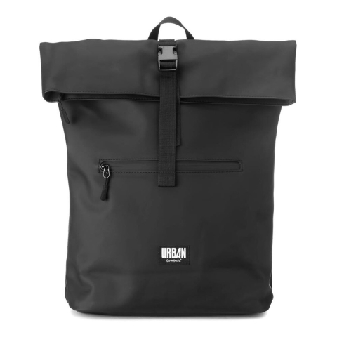 Bombata Backpack Urban Big Boston Black | Tassen&Sleeves | 8059395581634
