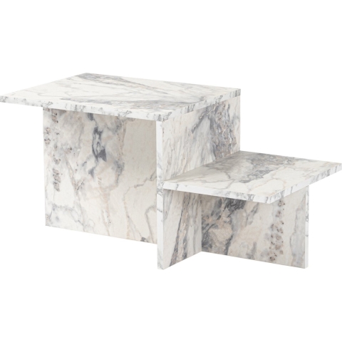 Calicosy - Salontafel Harmony - 90 cm - Marmereffect