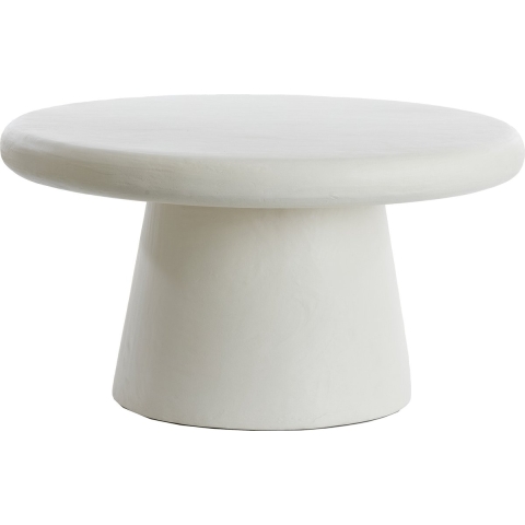 Light & Living Light&living Salontafel Ø70x38 cm KULONA crème